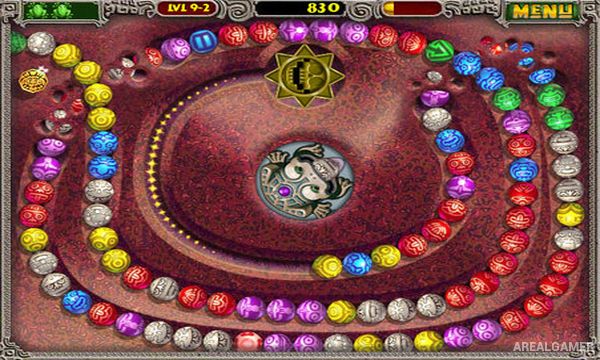 Zuma Deluxe Screenshot 1