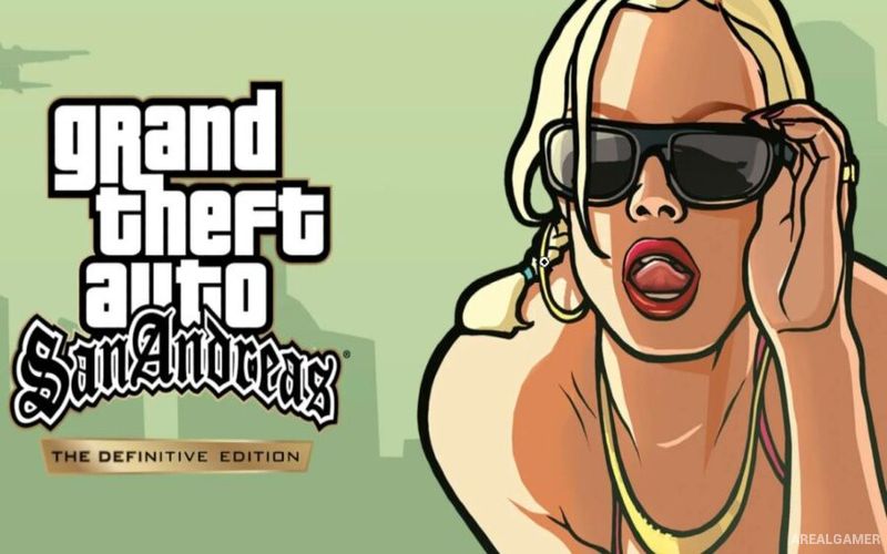GTA: SA Definitive Edition Cover Art