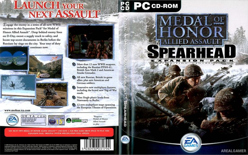 Medal of Honor: Allied Assault Spearhead Cover Art