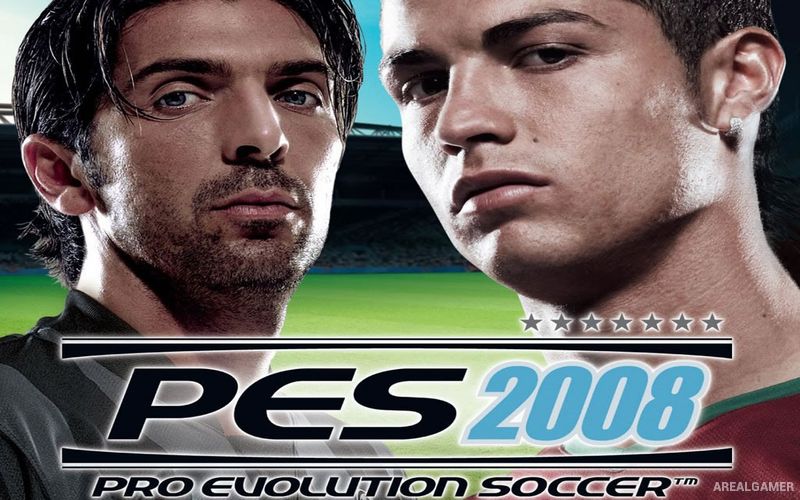 Pro Evolution Soccer 2008 (PES 8) Cover Art