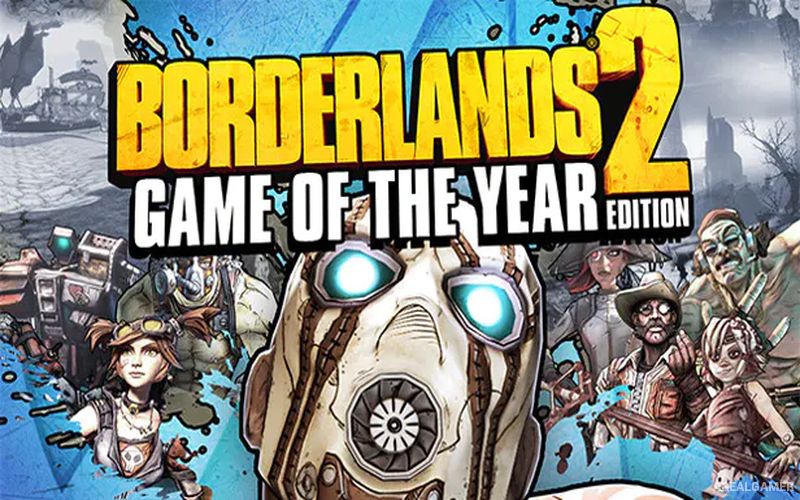 Borderlands 2 Game of the Year Cover Art