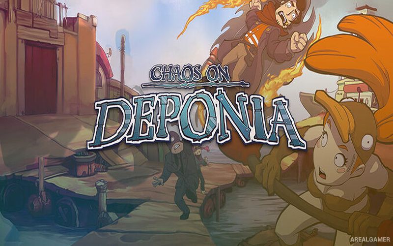Deponia 2: Chaos on Deponia Cover Art