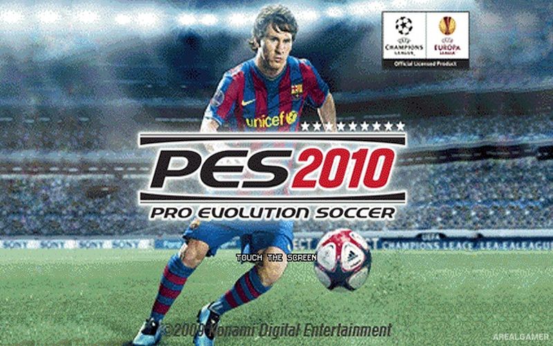 Pro Evolution Soccer (PES) 2010 Cover Art