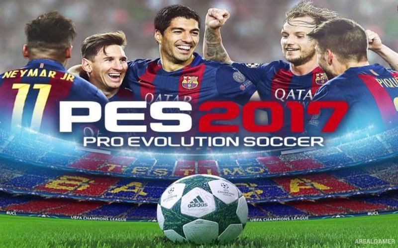 Pro Evolution Soccer (PES) 2017 Cover Art
