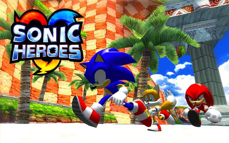 Sonic Heroes Cover Art