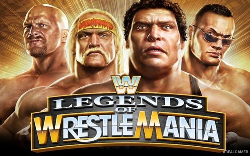 WWE Legends of WrestleMania Cover Art