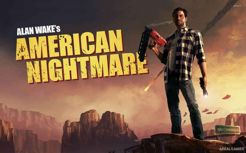 Alan Wake's American Nightmare Cover Art