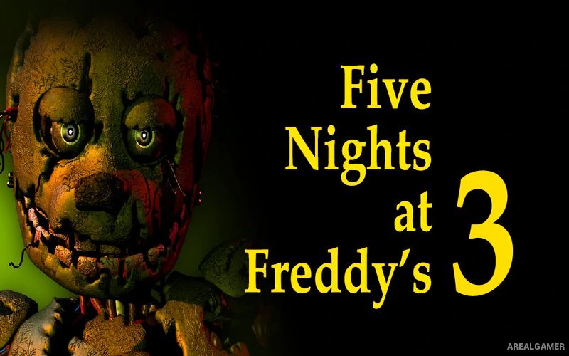 Five Nights at Freddy’s 3 Cover Art