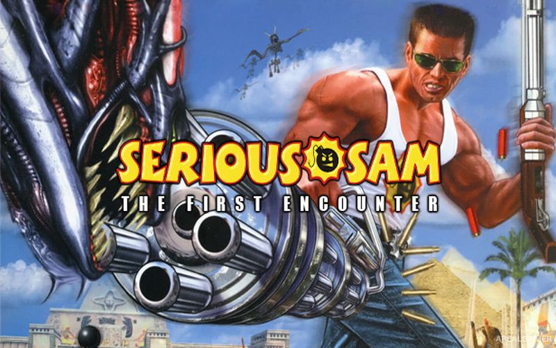 Serious Sam: The First Encounter Cover Art