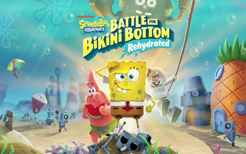 SpongeBob SquarePants: Battle for Bikini Bottom - Rehydrated Cover Art