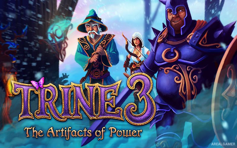 Trine 3: The Artifacts of Power Cover Art