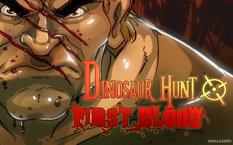 Dinosaur Hunt First Blood Cover Art