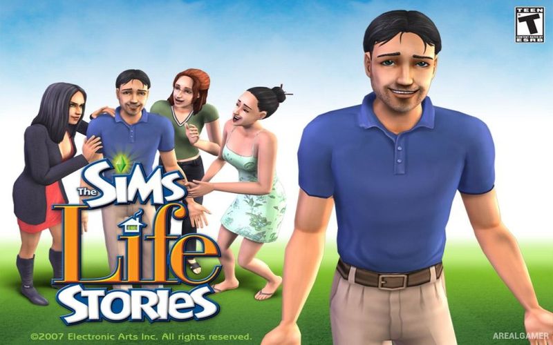 The Sims Life Stories Cover Art