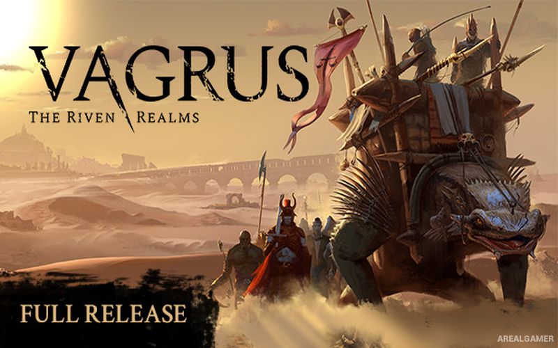 Vagrus - The Riven Realms Cover Art