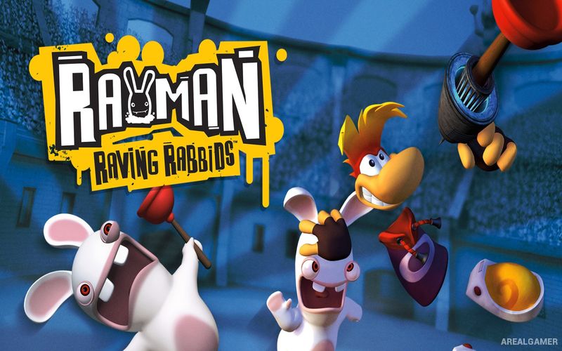 Rayman Raving Rabbids Cover Art