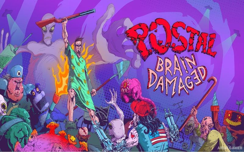 Postal: Brain Damaged Cover Art