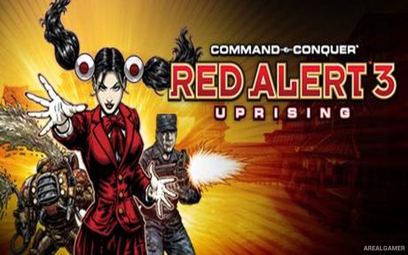 Command & Conquer: Red Alert 3 Uprising Cover Art
