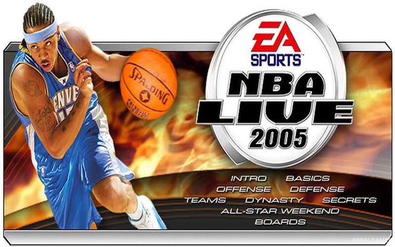 NBA Live 2005 Cover Art
