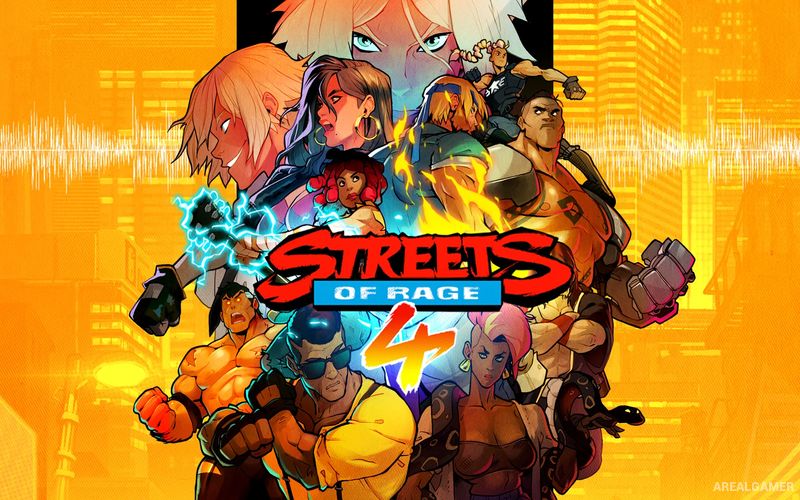 Streets of Rage 4 Cover Art