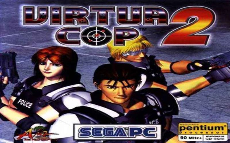 Virtua Cop 2 Cover Art
