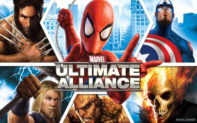 Marvel: Ultimate Alliance Cover Art