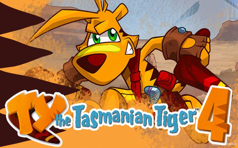 TY the Tasmanian Tiger 4 Cover Art