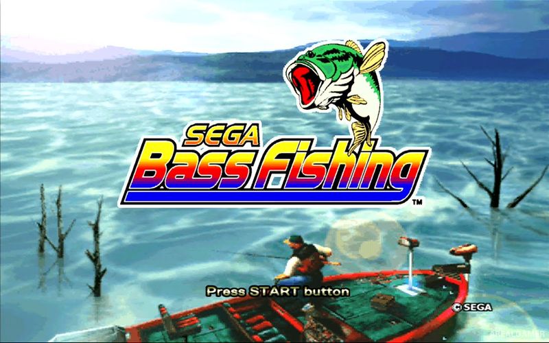 Sega Bass Fishing Cover Art