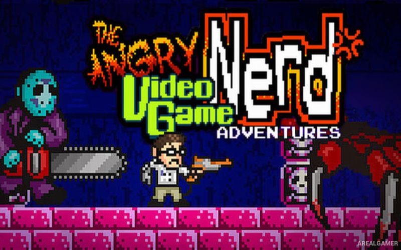 Angry Video Game Nerd Adventures Cover Art