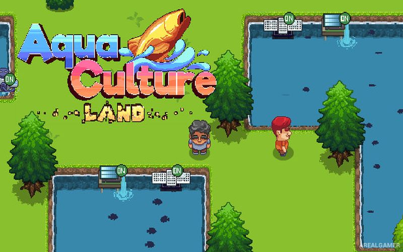 Aquaculture Land Cover Art