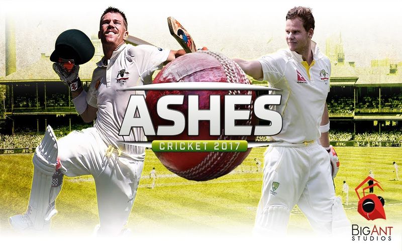 Ashes Cricket 2017 Cover Art