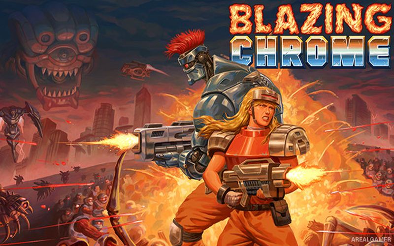Blazing Chrome Cover Art