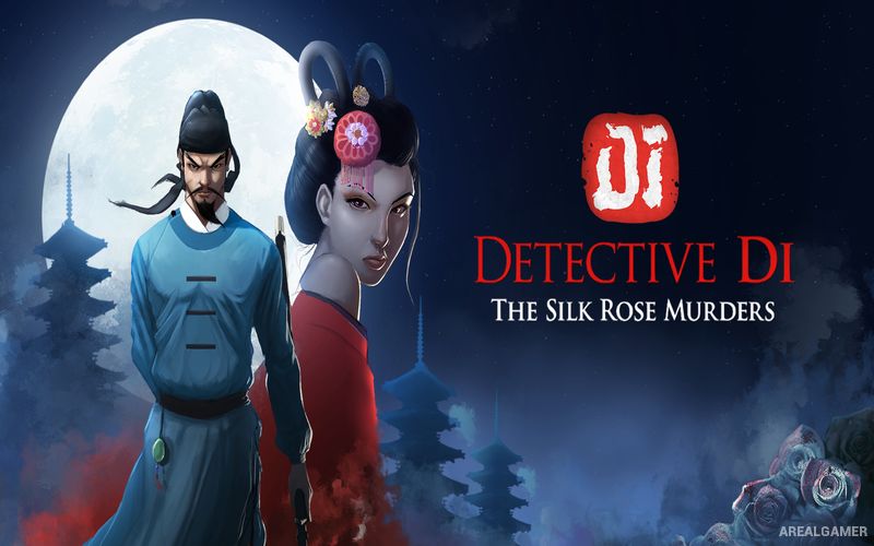 Detective Di: The Silk Rose Murders Cover Art