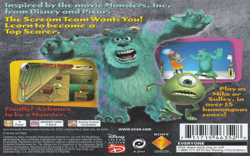 Monsters, Inc. Scream Team Cover Art
