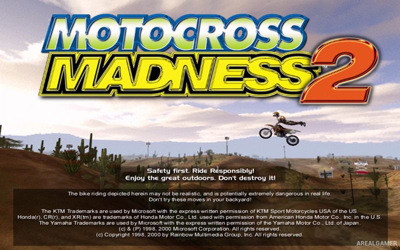Motocross Madness 2 Cover Art