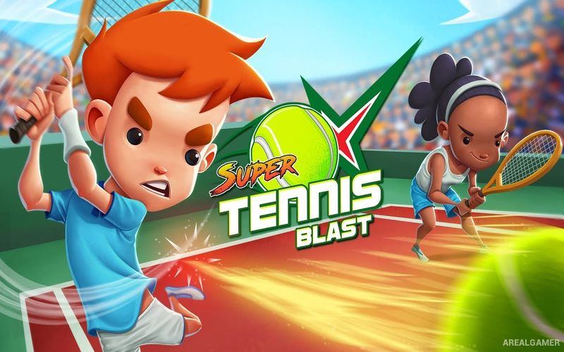 Super Tennis Blast Cover Art