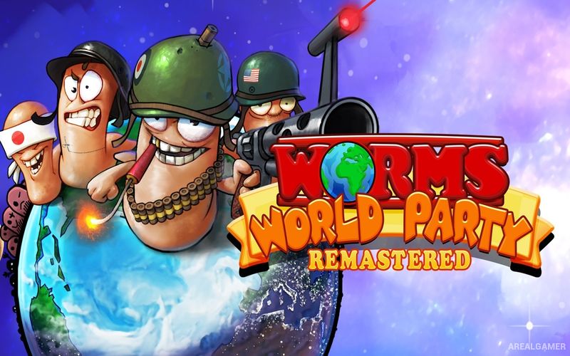 Worms World Party Remastered Cover Art