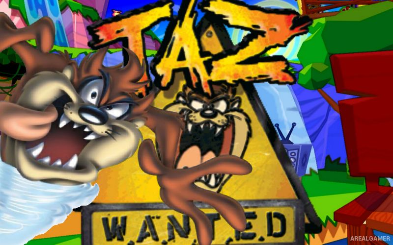 Taz: Wanted Cover Art