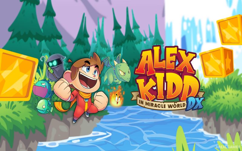 Alex Kidd in Miracle World DX Cover Art