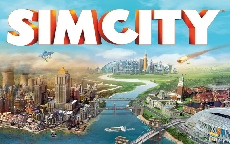 SimCity (2013) Cover Art