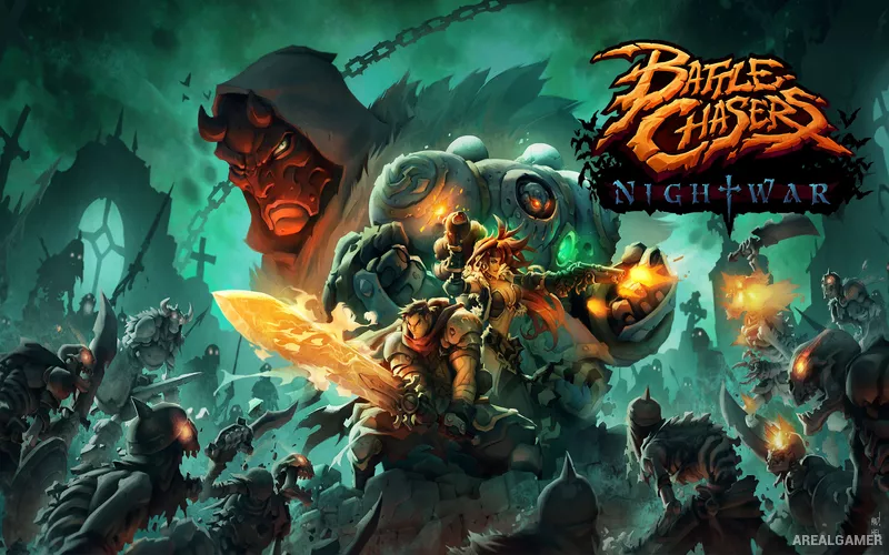 Battle Chasers: Nightwar Cover Art