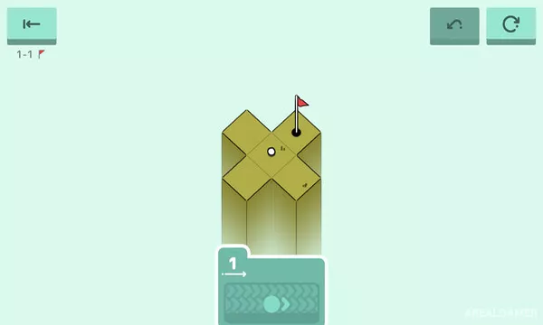 Golf Peaks Screenshot 1