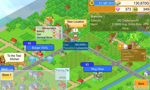 Burger Bistro Story Screenshot 2