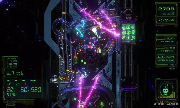 XENOTILT: HOSTILE PINBALL ACTION Screenshot 3