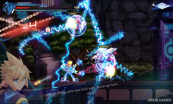 Azure Striker GUNVOLT 3 Screenshot 2