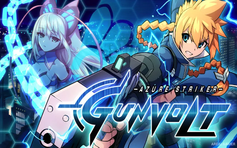 Azure Striker Gunvolt 1 Cover Art