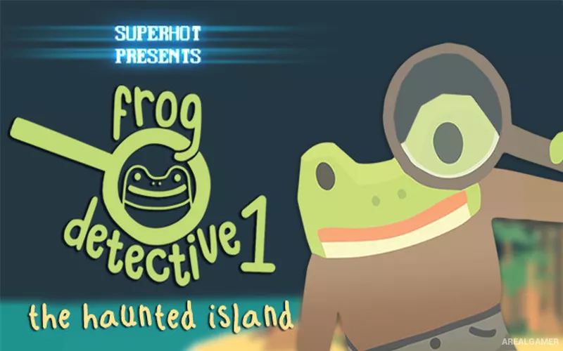 Frog Detective 1: The Haunted Island Cover Art