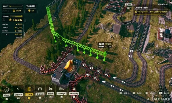 RAILGRADE Screenshot 1
