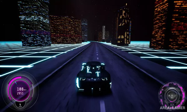 Synthwave Burnout Screenshot 2