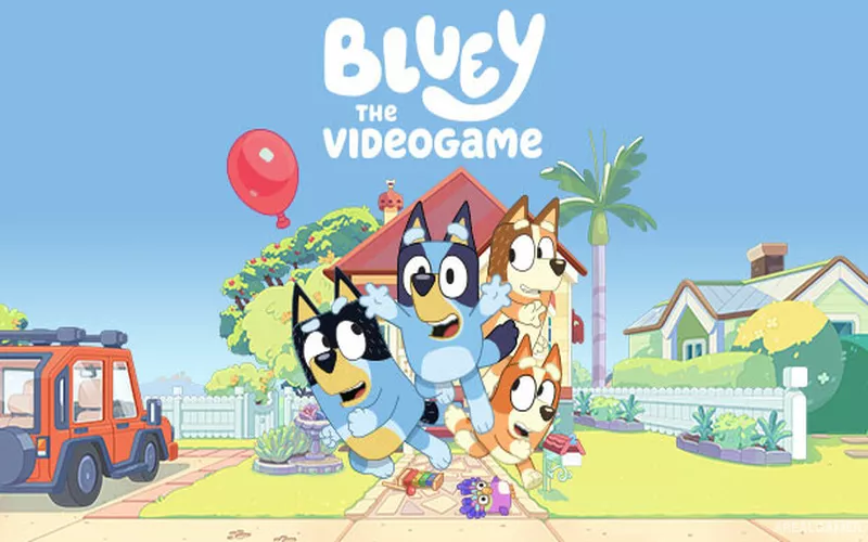Bluey: The Videogame Cover Art