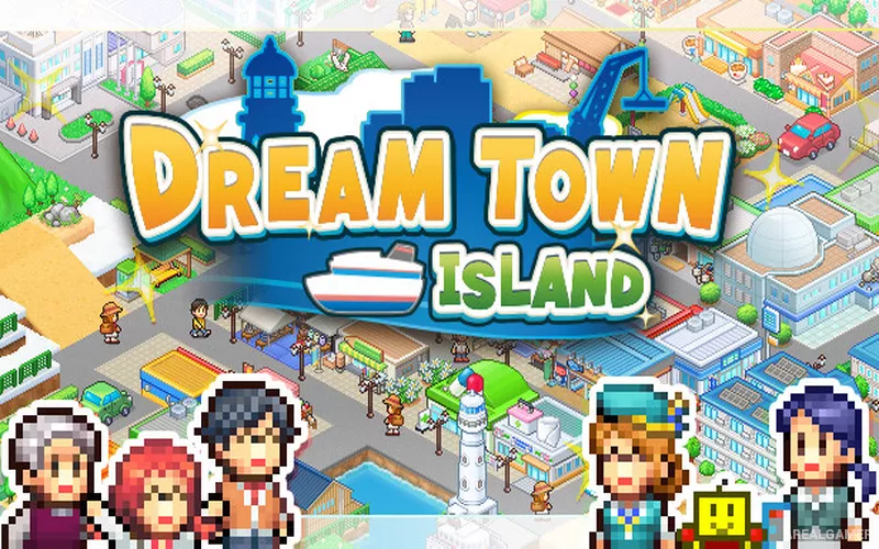 Dream Town Island Cover Art